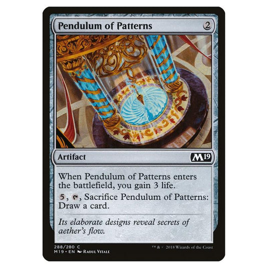 Magic the Gathering - Core Set 2019 - Pendulum of Patterns - 288/280