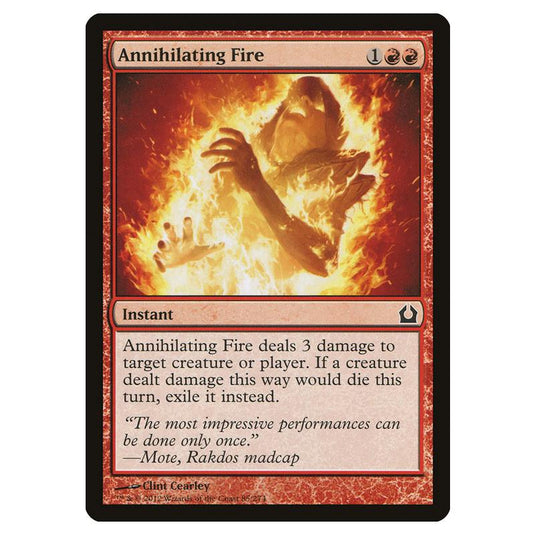 Magic The Gathering - Return To Ravnica - Annihilating Fire - 85/274 (Foil)
