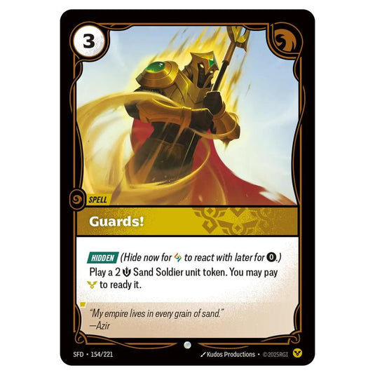 Riftbound: League of Legends TCG - Spiritforged - Guards! - 154/221