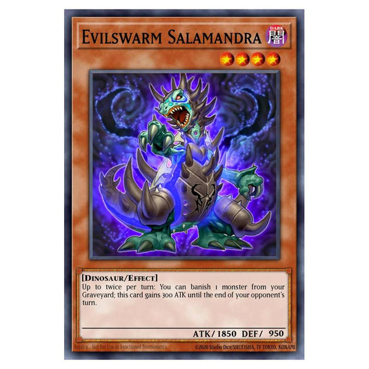 Yu-Gi-Oh! - Egyptian God Deck - Obelisk the Tormentor - Evilswarm Salamandra (Common) EGO1-EN014