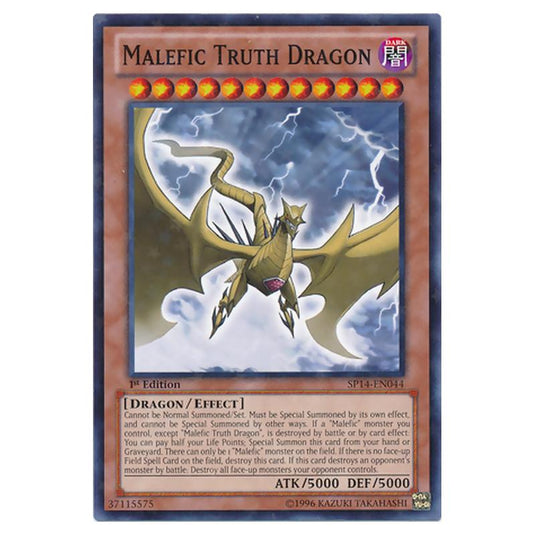 Yu-Gi-Oh! - Star Pack 2014 - Malefic Truth Dragon (Starfoil Rare) SP14-EN044