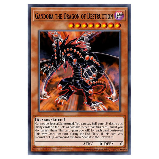 Yu-Gi-Oh! - Yugi's Legendary Decks - Gandora the Dragon of Destruction (Common) YGLD-ENC03