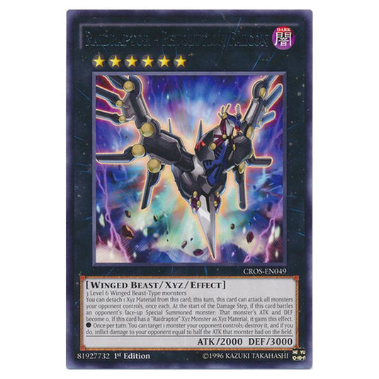 Yu-Gi-Oh! - Crossed Souls - Raidraptor - Revolution Falcon (Rare) CROS-EN049