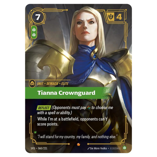 Riftbound: League of Legends TCG - Spiritforged - Tianna Crownguard - 060/221