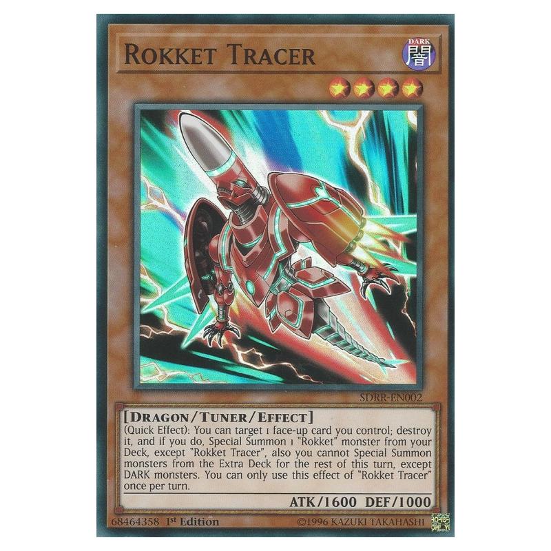 Yu-Gi-Oh! - Structure Deck - Rokket Revolt - Rokket Tracer (Super Rare Yu-Gi-Oh! - Structure Deck - Rokket Revolt - Rokket Tracer (Super Rare