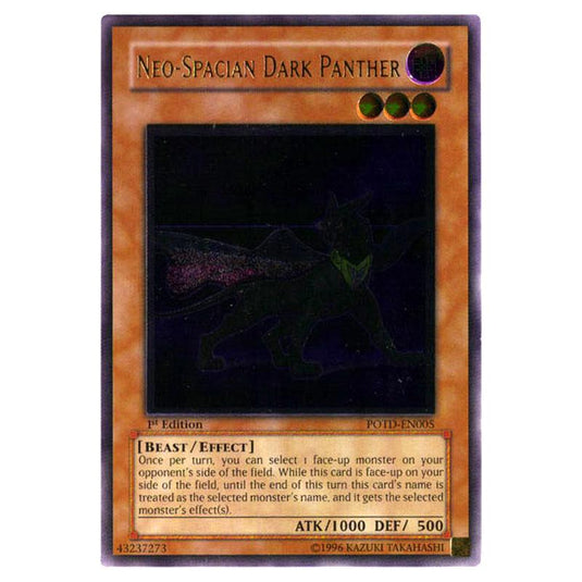 Yu-Gi-Oh! - Power of the Duelist - Neo-Spacian Dark Panther (Ultimate Rare) POTD-EN005