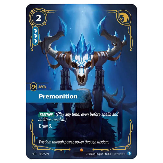 Riftbound: League of Legends TCG - Spiritforged - Premonition - 087/221