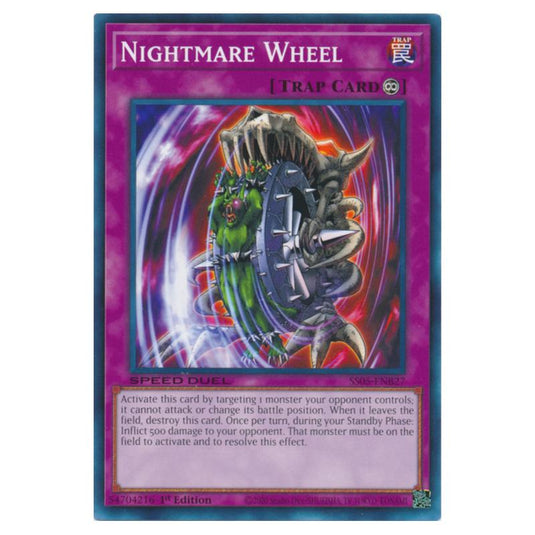 Yu-Gi-Oh! - Speed Duel Starter Decks - Twisted Nightmares - Nightmare Wheel (Common) SS05-ENB27