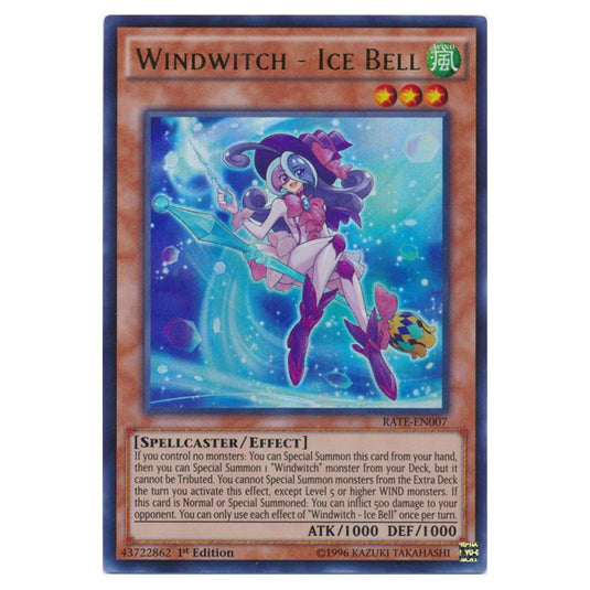 Yu-Gi-Oh! - Raging Tempest - Windwitch - Ice Bell (Ultra Rare) RATE-EN007