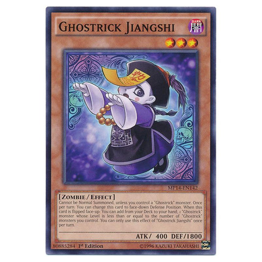 Yu-Gi-Oh! - 2014 Mega-Tin Mega Pack - Ghostrick Jiangshi (Common) MP14-EN142