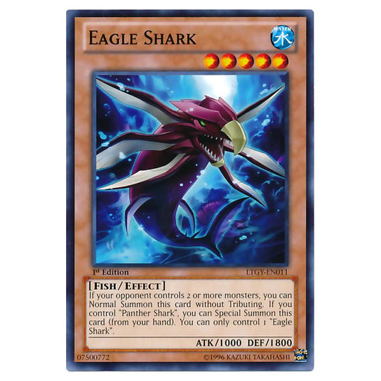 Yu-Gi-Oh! - Lord of the Tachyon Galaxy - Eagle Shark (Common) LTGY-EN011