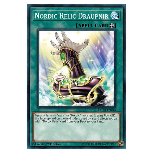 Yu-Gi-Oh! - Legendary Hero Decks - Nordic Relic Draupnir (Common) LEHD-ENB14
