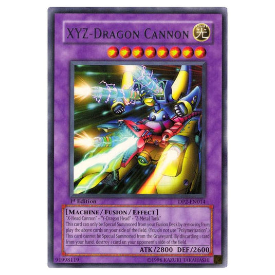 Yu-Gi-Oh! - Duelist Pack - Chazz Princeton - XYZ-Dragon Cannon (Rare) DP2-EN014