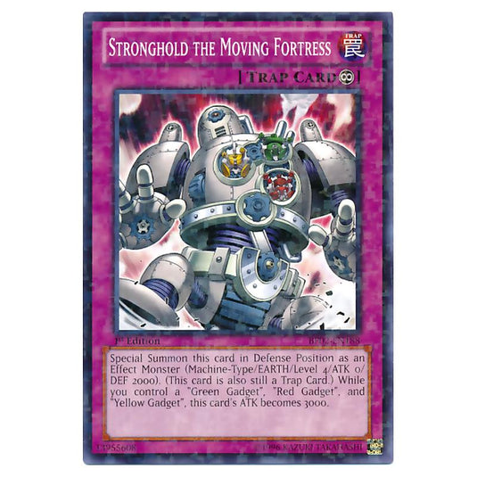Yu-Gi-Oh! - Battle Pack 2 - War of the Giants - Stronghold the Moving Fortress (Mosaic Rare) BP02-EN188