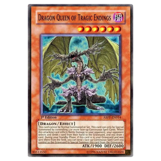 Yu-Gi-Oh! - Absolute Powerforce - Dragon Queen of Tragic Endings (Super Rare) ABPF-EN014
