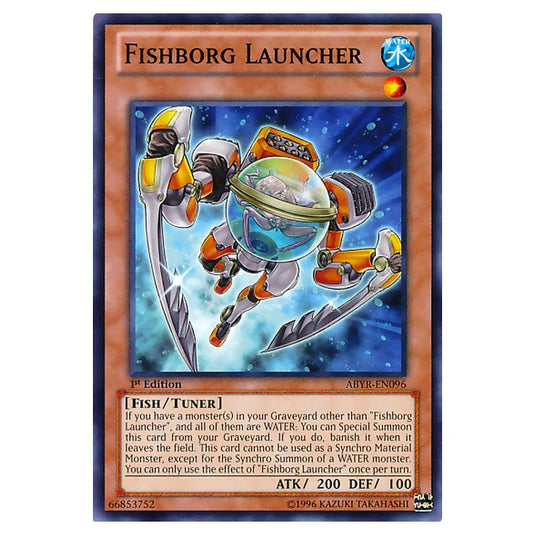 Yu-Gi-Oh! - Abyss Rising - Fishborg Launcher (Common) ABYR-EN096