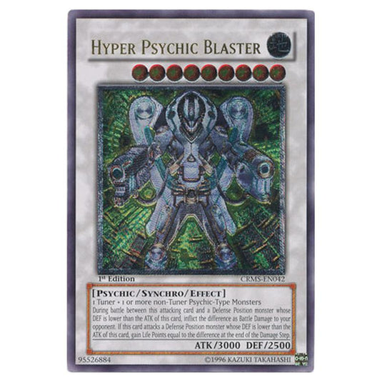 Yu-Gi-Oh! - Crimson Crisis - Hyper Psychic Blaster (Ultimate Rare) CRMS-EN042