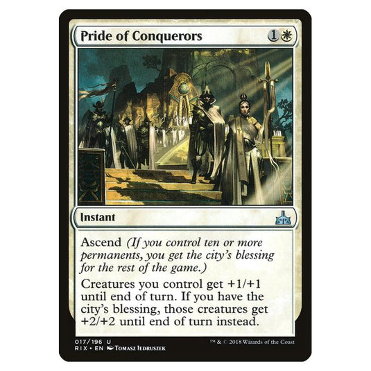 Magic The Gathering - Rivals Of Ixalan - Pride Of Conquerors - 17/196 (Foil)