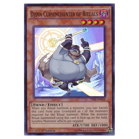 Yu-Gi-Oh! - The Secret Forces - Djinn Cursenchanter of Rituals (Super Rare) THSF-EN038