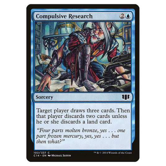 Magic The Gathering - Commander 2014 - Compulsive Research - 102