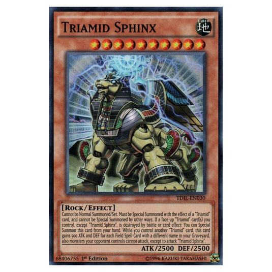 Yu-Gi-Oh! - The Dark Illusion - Triamid Sphinx (Super Rare) TDIL-EN030