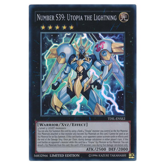 Yu-Gi-Oh! - The Dark Illusion - Special Edition - Number S39: Utopia the Lightning (Super Rare) TDIL-ENSE2
