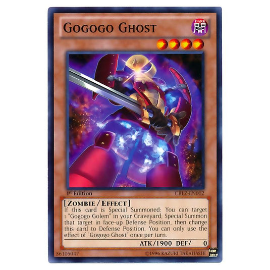 Yu-Gi-Oh! - Cosmo Blazer - Gogogo Ghost (Common) CBLZ-EN002
