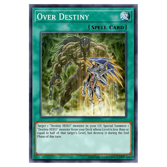Yu-Gi-Oh! - Speed Duel GX - Duel Academy Box - Over Destiny (Common) SGX1-ENB15