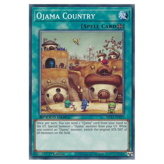 Yu-Gi-Oh! - Speed Duel GX - Duel Academy Box - Ojama Country (Common) SGX1-ENI19