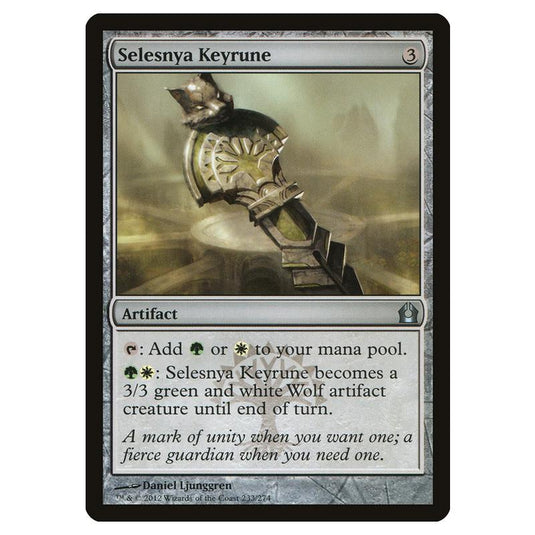 Magic The Gathering - Return To Ravnica - Selesnya Keyrune - 233/274