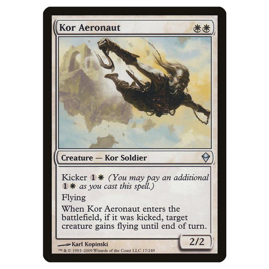 Magic The Gathering - Zendikar - Kor Aeronaut - 17/249 (Foil)