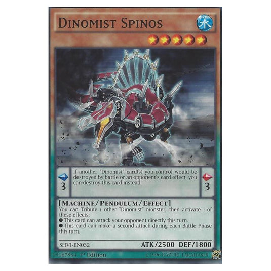 Yu-Gi-Oh! - Shining Victories - Dinomist Spinos (Common) SHVI-EN032