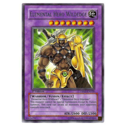 Yu-Gi-Oh! - Duelist Pack - Jaden Yuki 2 - Elemental HERO Wildedge (Rare) DP03-EN010