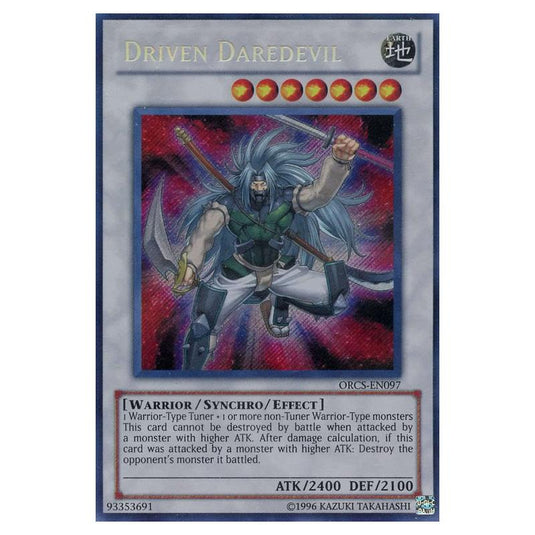 Yu-Gi-Oh! - Order of Chaos - Driven Daredevil (Secret Rare) ORCS-EN097