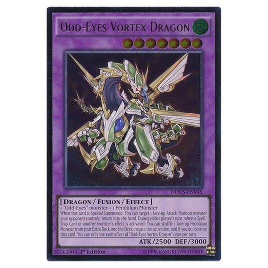 Yu-Gi-Oh! - Dimension of Chaos - Odd-Eyes Vortex Dragon (Ultimate Rare) DOCS-EN045