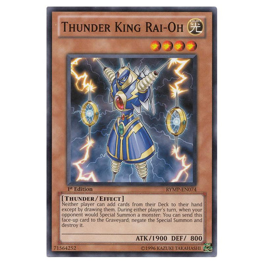 Yu-Gi-Oh! - Ra Yellow Mega Pack - Thunder King Rai-Oh (Common) RYMP-EN074