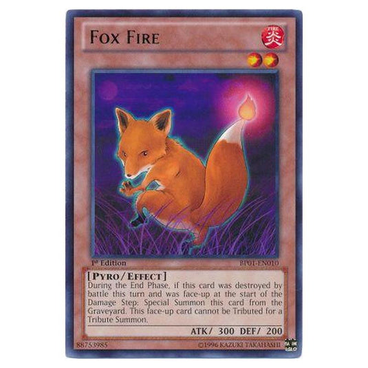 Yu-Gi-Oh! - Battle Pack - Epic Dawn - Fox Fire (Rare) BP01-EN010