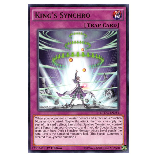 Yu-Gi-Oh! - Duelist Pack - Dimensional Guardians - King's Synchro (Rare) DPDG-EN034