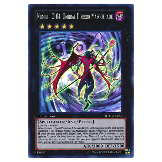 Yu-Gi-Oh! - Judgment of the Light - Number C104: Umbral Horror Masquerade (Super Rare) JOTL-EN056
