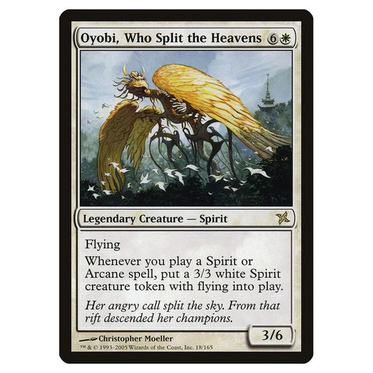 Magic the Gathering - Betrayers of Kamigawa - Oyobi, Who Split the Heavens - 18/165