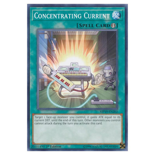 Yu-Gi-Oh! - 2019 Gold Sarcophagus Tin Mega Pack - Concentrating Current (Common) MP19-EN202