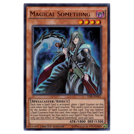 Yu-Gi-Oh! - The Dark Illusion Sneak Peek Participation Card - Magical Something (Ultra Rare) TDIL-ENSP1
