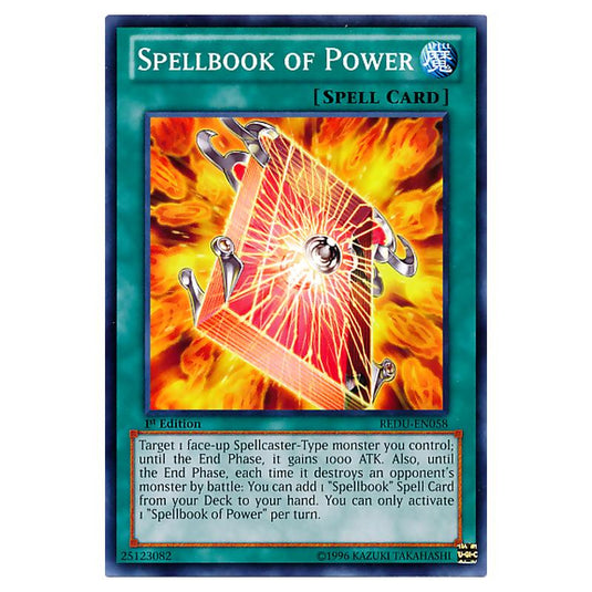 Yu-Gi-Oh! - Return of the Duelist - Spellbook of Power (Common) REDU-EN058