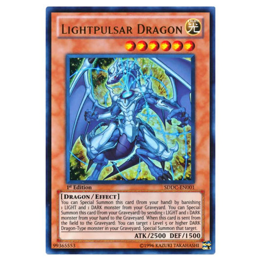 Yu-Gi-Oh! - Dragons Collide Structure Deck - Lightpulsar Dragon (Ultra Rare) SDDC-EN001