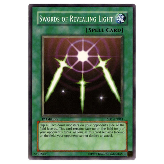 Yu-Gi-Oh! - Structure Deck - Dragon\\'s Roar - Swords of Revealing Light (Common) SD1-EN014