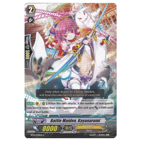 CFV - Brilliant Strike - Battle Maiden, Kayanarumi - 70/102