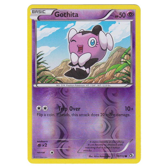 Pokemon - Black & White - Legendary Treasures - (Reverse Holo) Gothita - 70/113