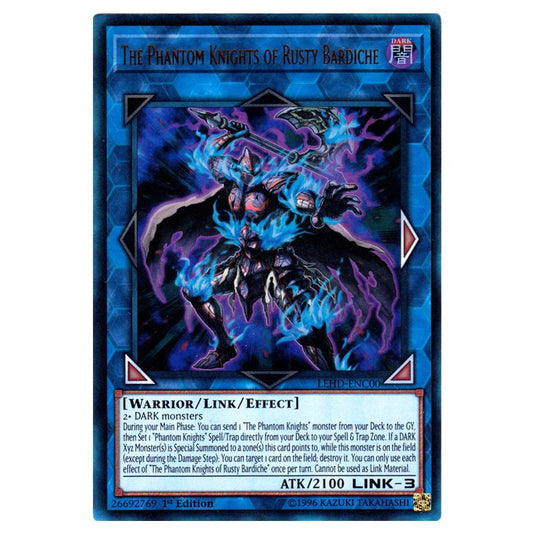 Yu-Gi-Oh! - Legendary Hero Decks - The Phantom Knights of Rusty Bardiche (Ultra Rare) LEHD-ENC00