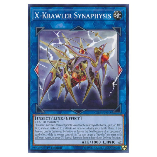 Yu-Gi-Oh! - Circuit Break - X-Krawler Synaphysis (Common) CIBR-EN048