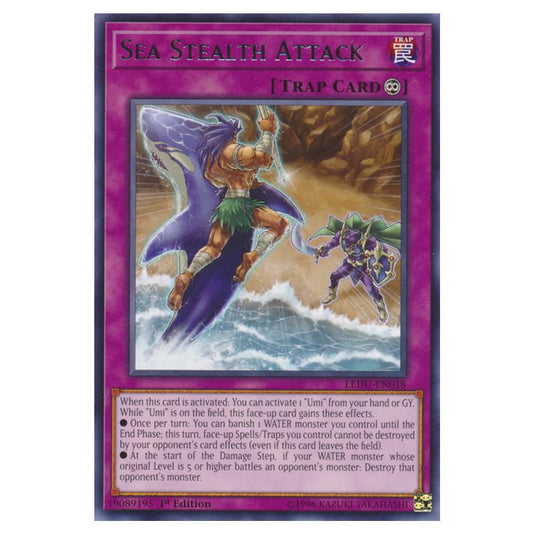 Yu-Gi-Oh! - Legendary Duelists - Sea Stealth Attack (Rare) LEDU-EN018